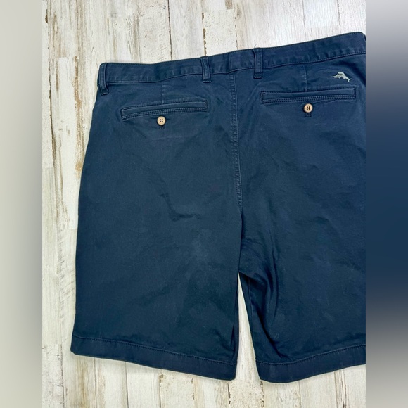 Tommy Bahama Chino Shorts Men's 36 Performance Athletic Black - Picture 9 of 9